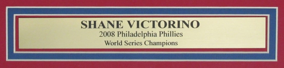 Shane Victorino Signed/Autographed 16X20 Photo Phillies Framed Jsa 197397