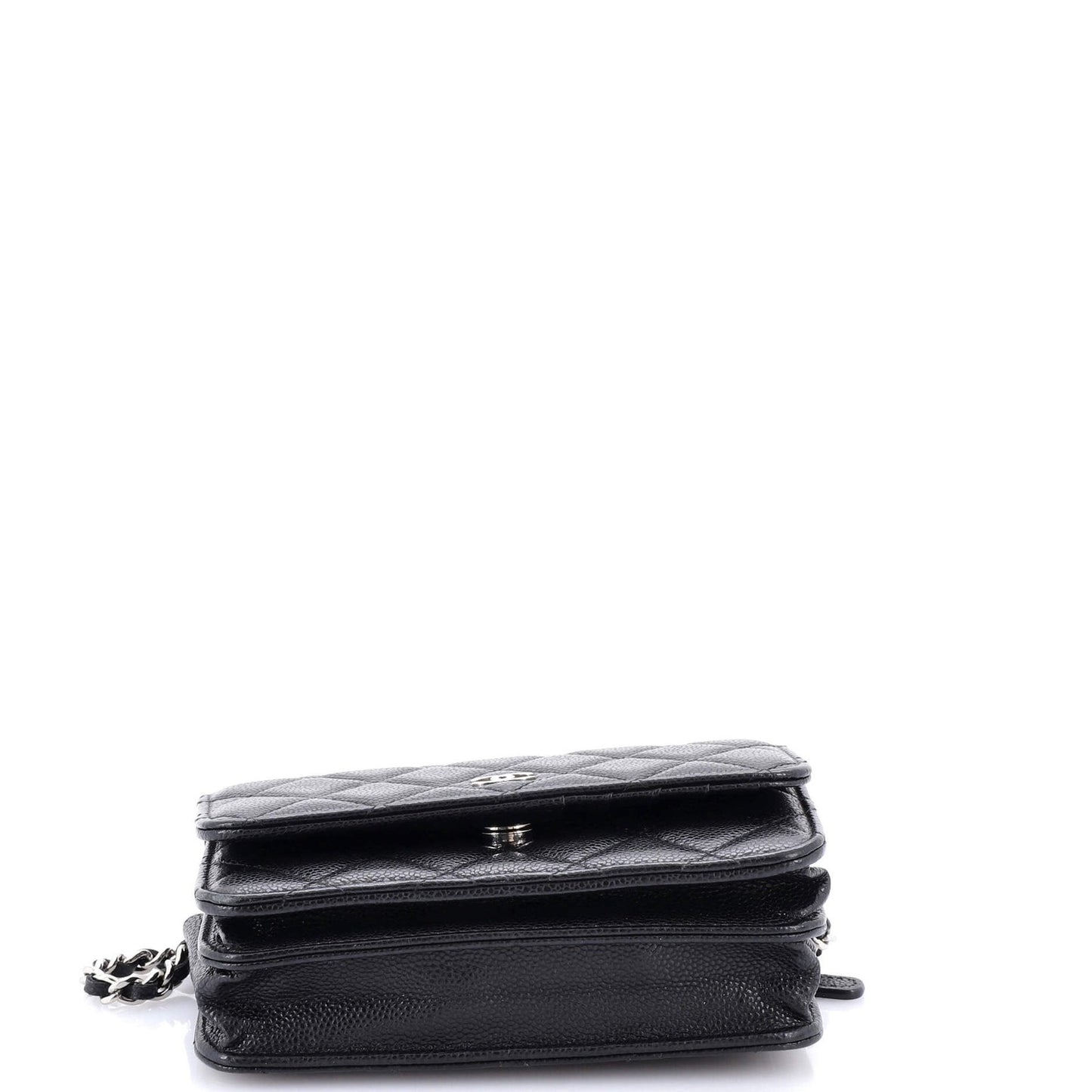 Chanel Wallet On Chain Quilted Caviar Mini