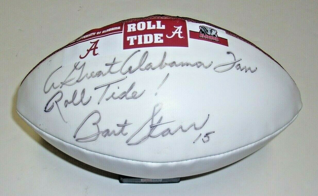 Bart Starr Alabama Rolltide,Packers Read Jsa/Coa