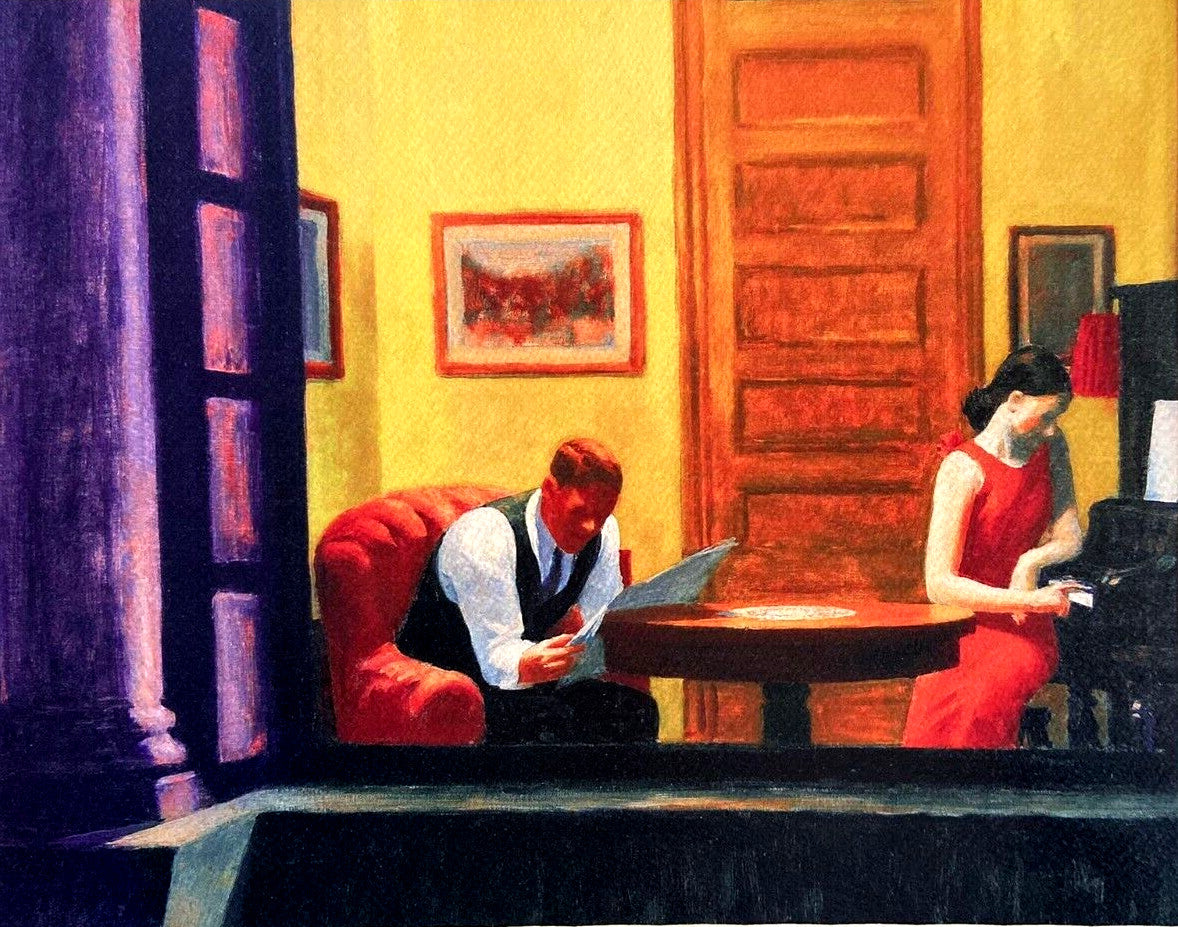 Edward Hopper Lithograph Coa Certificate Signed