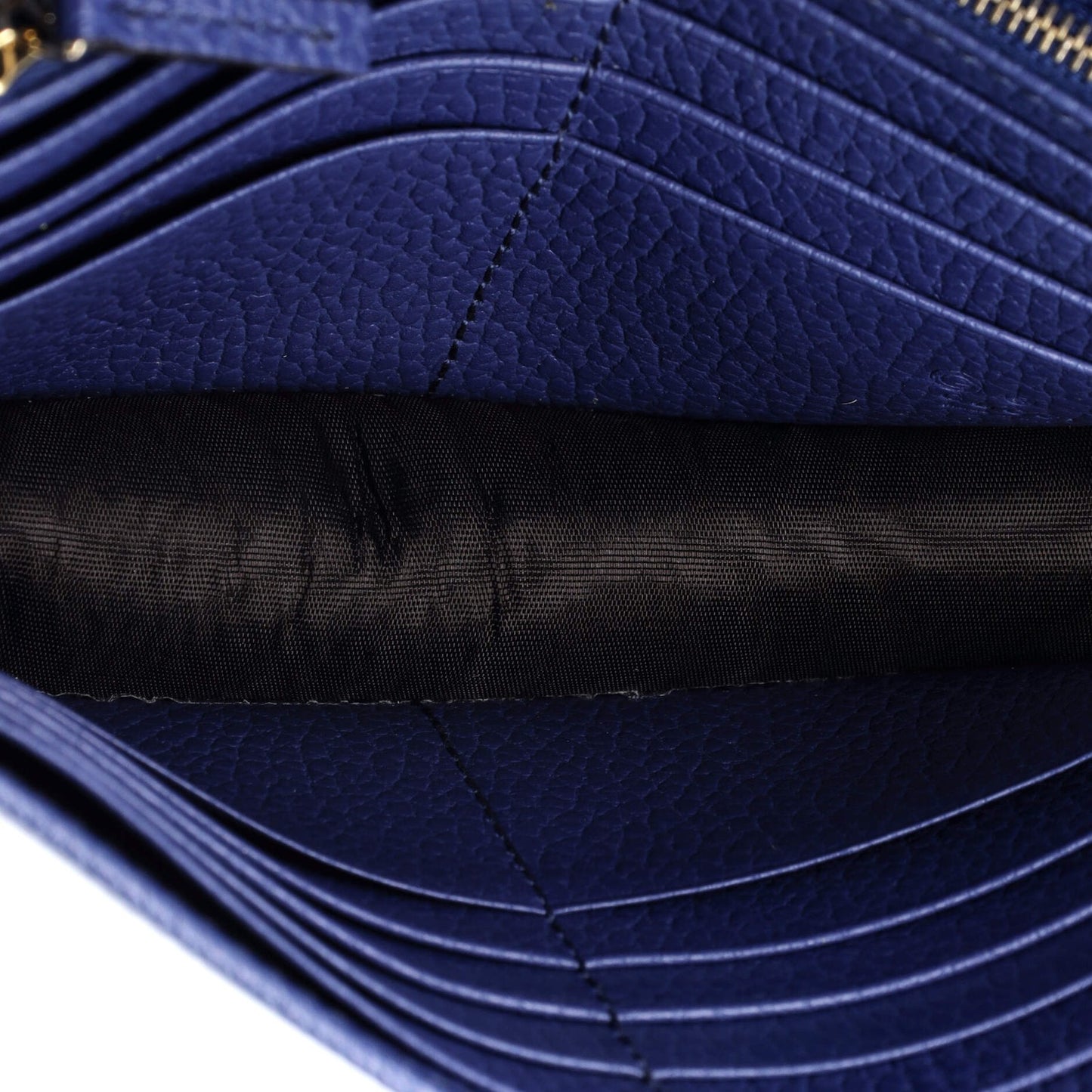 Gucci Interlocking Wallet On Chain Leather