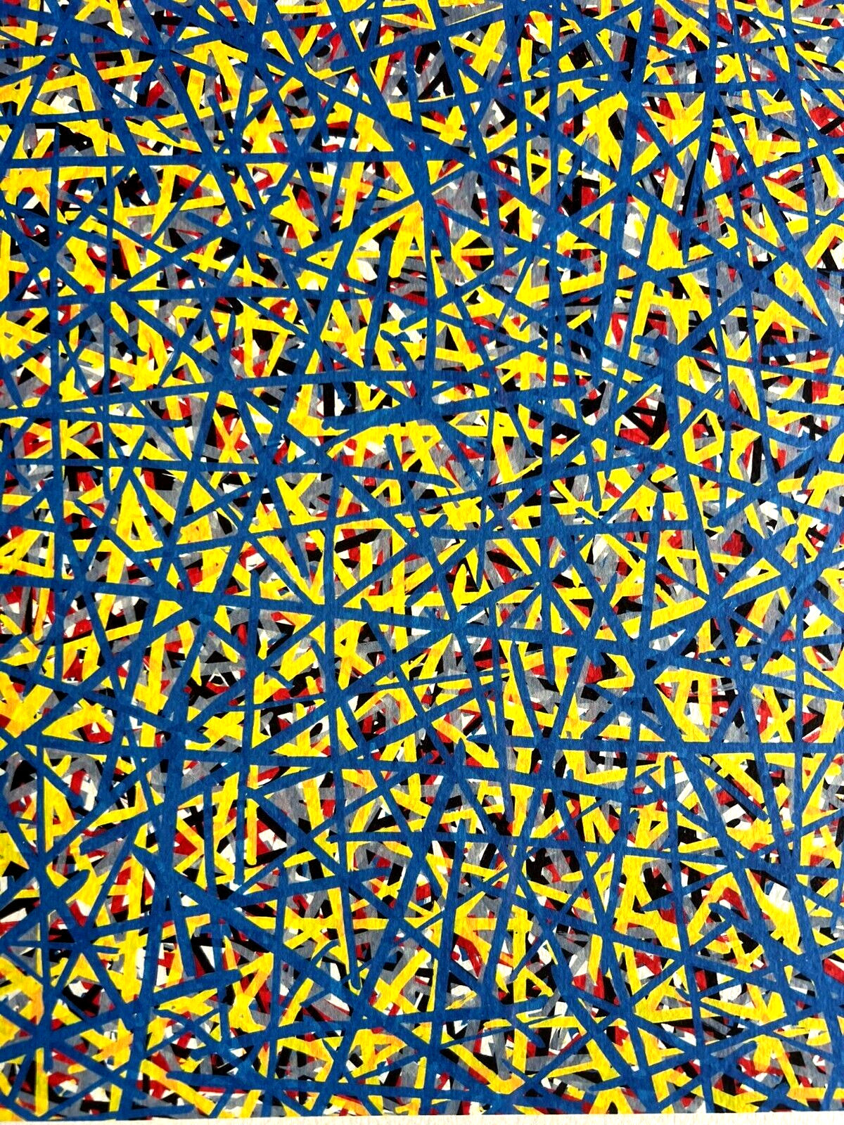 Sol Lewitt Lithograph Coa Hand Numbered Signed O.P. Stamp
