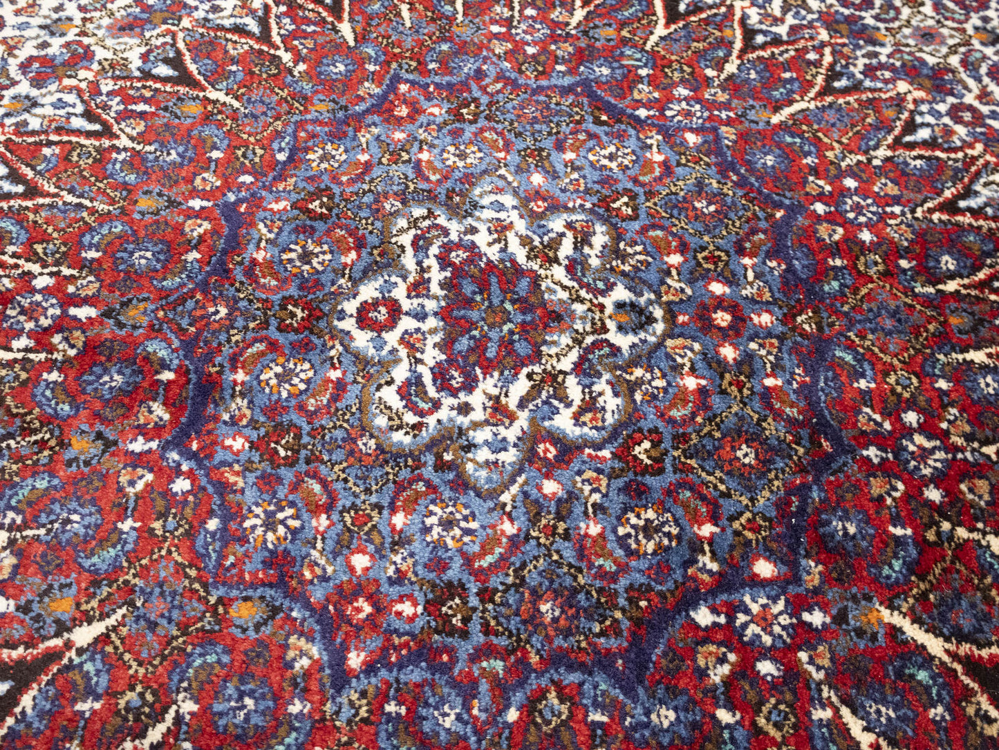 Vintage Oriental Rug Traditional Classic Floral