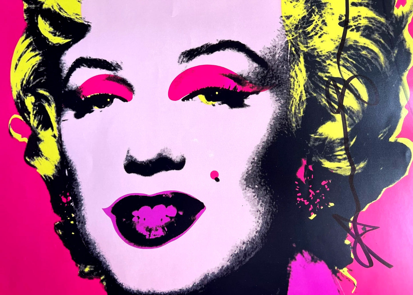 Andy Warhol 'Marilyn' Hand-Signed Coa