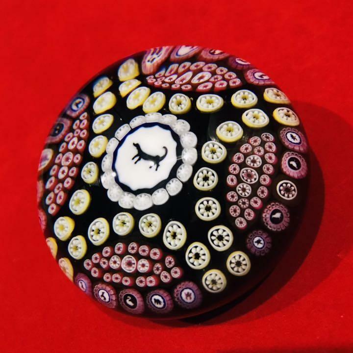 Baccarat Millefiori Paperweight 1978 Multiple