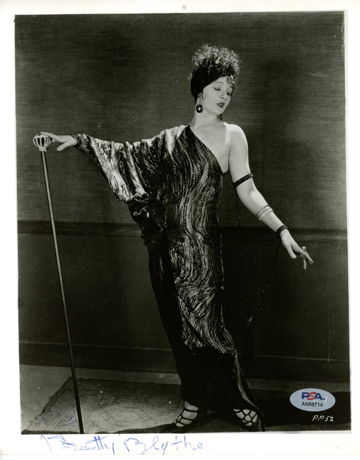 Betty Blythe Signed/Autographed 8X10 B/W Photo