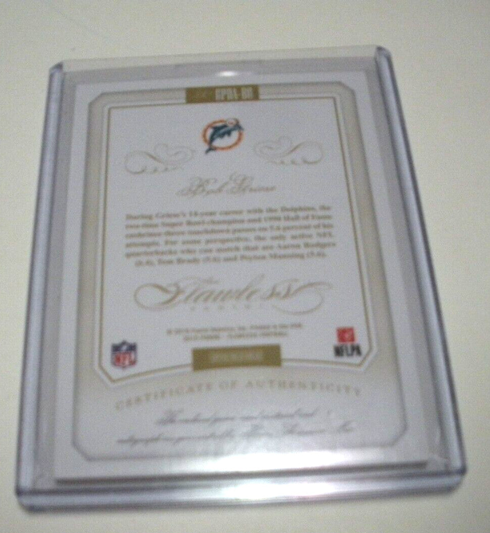 Bob Griese Dolphins Flawless 3Color Game Dual