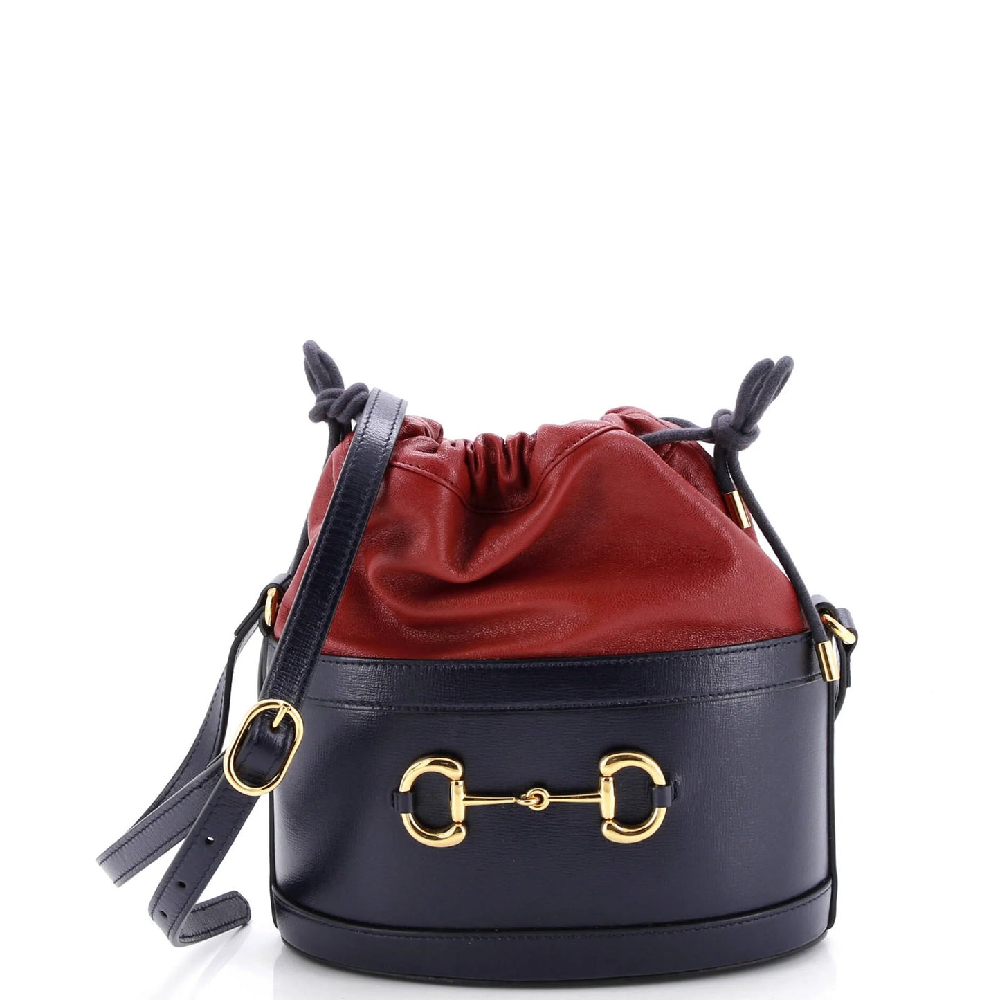 Gucci Horsebit 1955 Bucket Crossbody Bag Leather Small