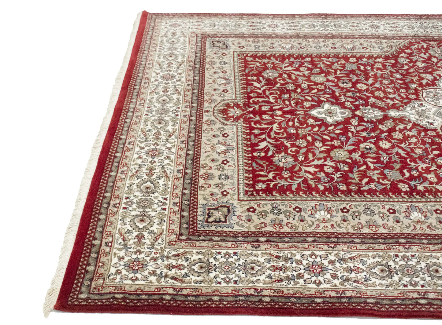 Extra Fine Handmade Wool Oriental Rug 6'5X9'9 Ft