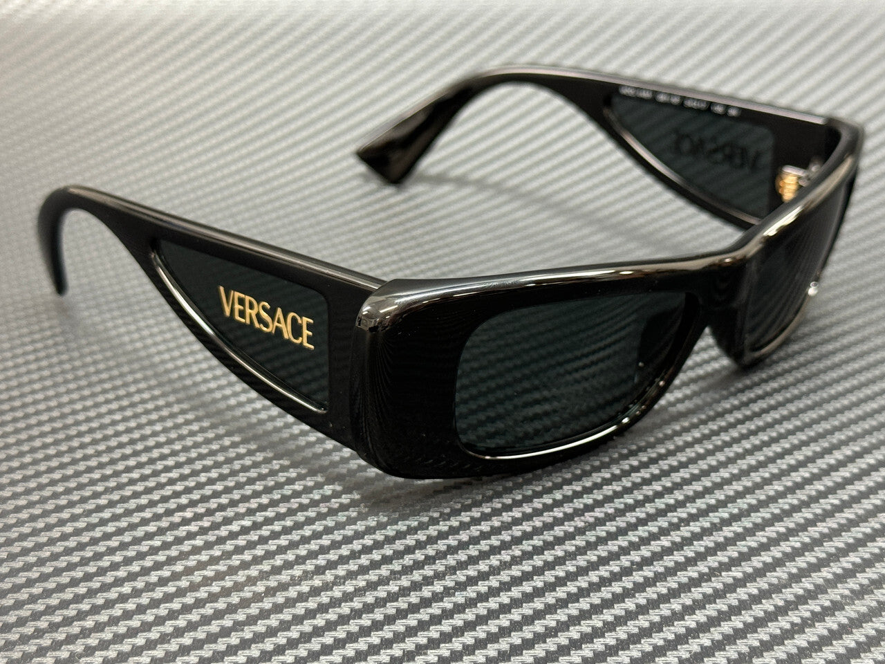 Versace Ve4481 Gb1 87 Black Grey Women'S 54 Mm