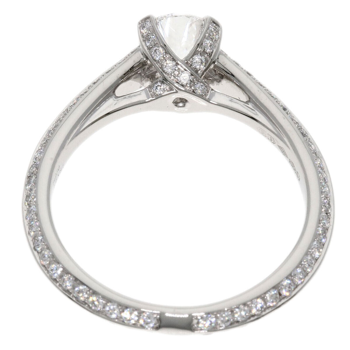 Graff Ring Legacy Round Diamond E-Vs1-Vg-F