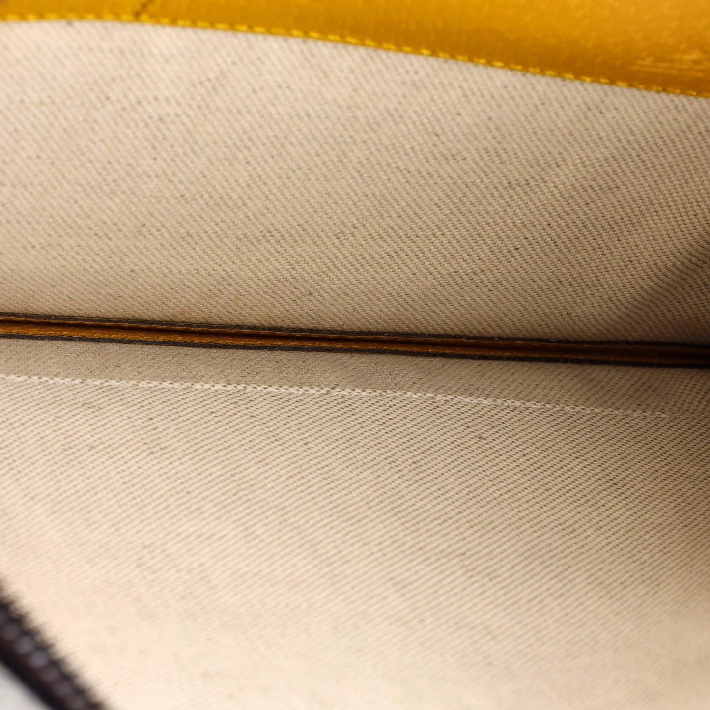 Gucci Neo Vintage Wristlet Pouch Gg Coated Canvas