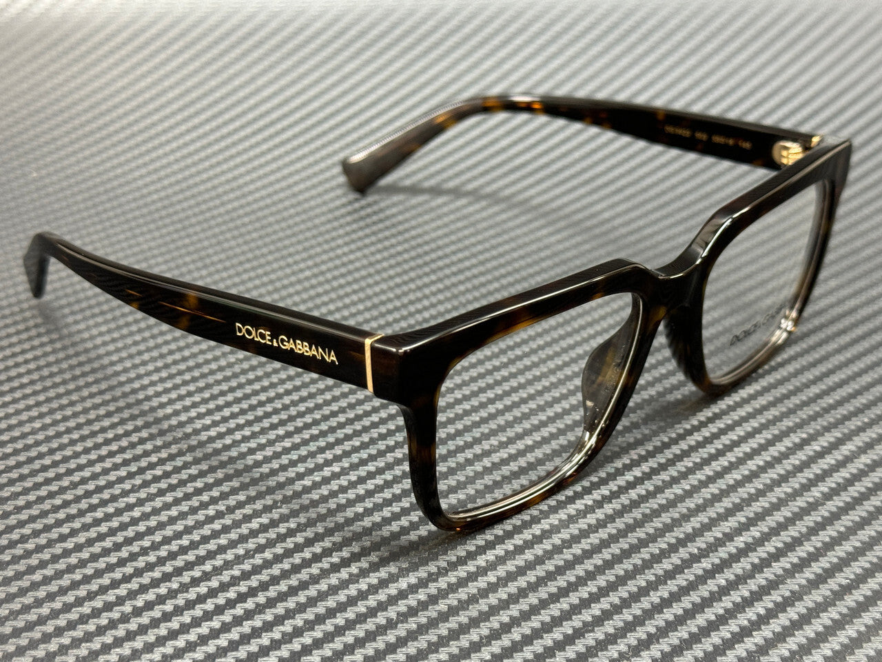 Dolce & Gabbana Dg3422 502 Havana Brown Men'S 53