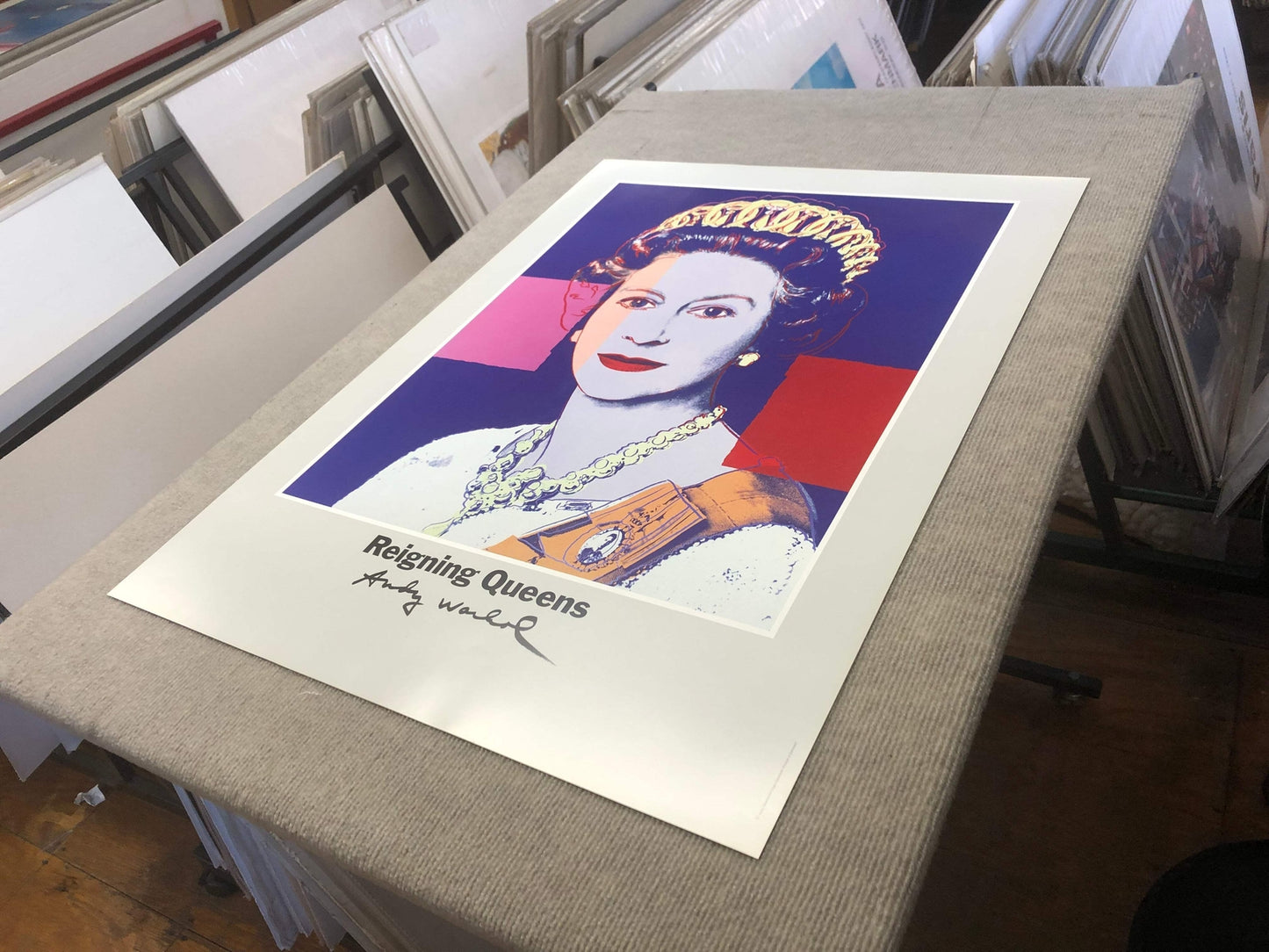 Andy Warhol Queen Elizabeth Ii Of England From