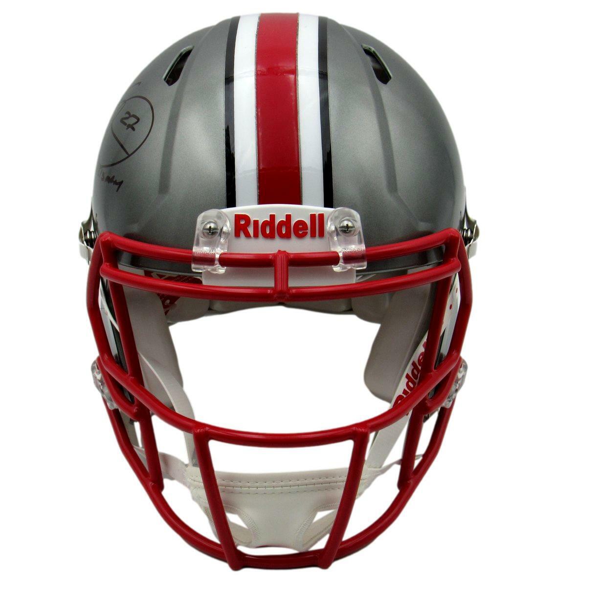 Eddie George Signed Ohio State Speed Full Size