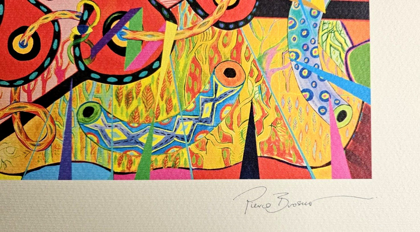 Pierce Brosnan Lithograph 200