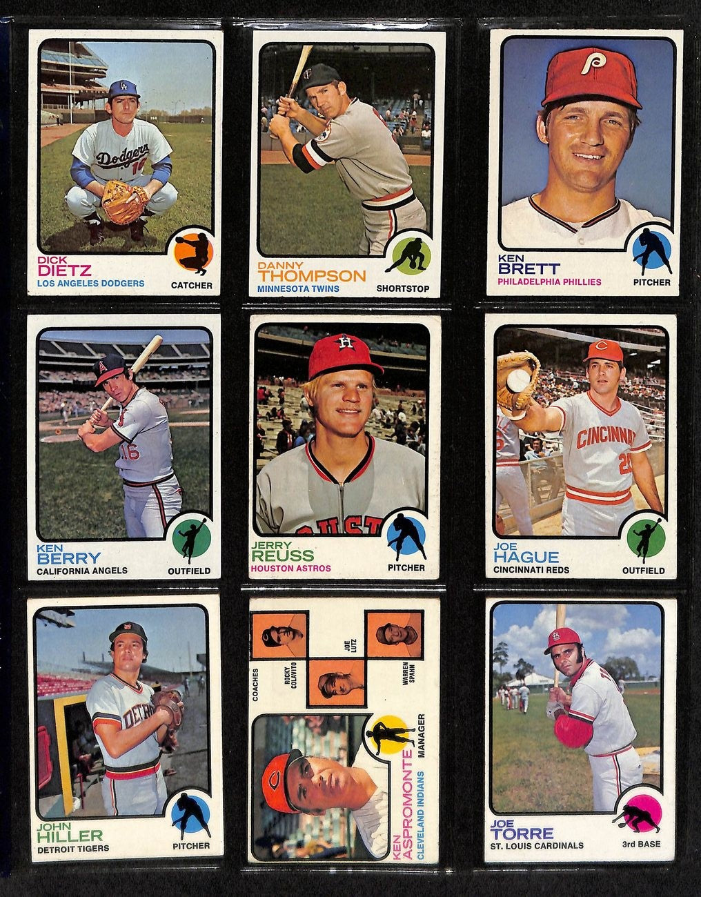 1973 Topps Baseball Cards Complete Set (660)