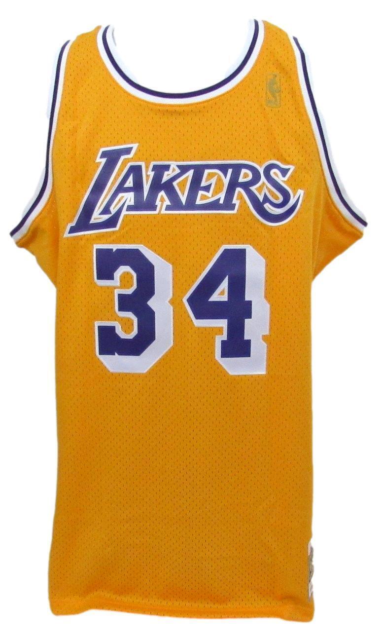 Shaquille O'Neal Hof Autographed Mitchell & Ness