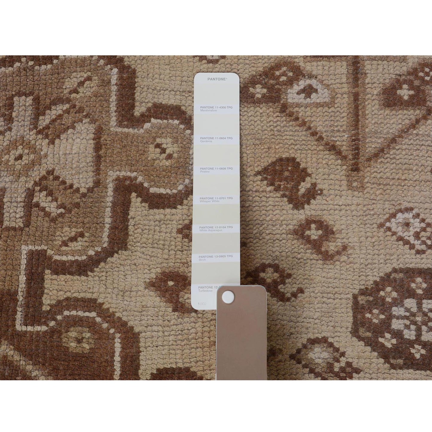 5'X7'5" Earth Tones Vintage Farsian Sheeraz Wool Handknotted Oriental Rug