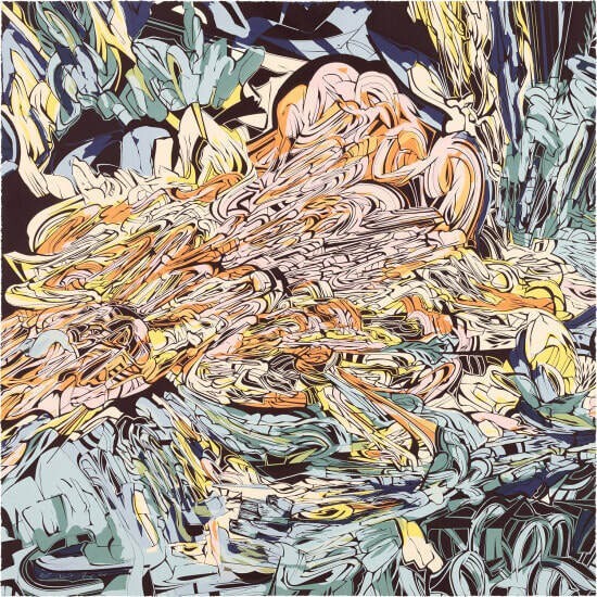 Emilio Perez Lithograph Floating Heavy 2008
