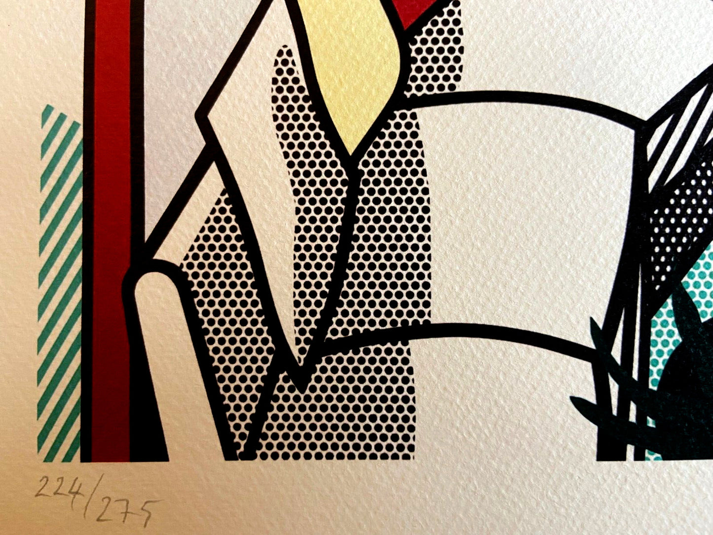 Roy Lichtenstein Lithograph Signed Numbered