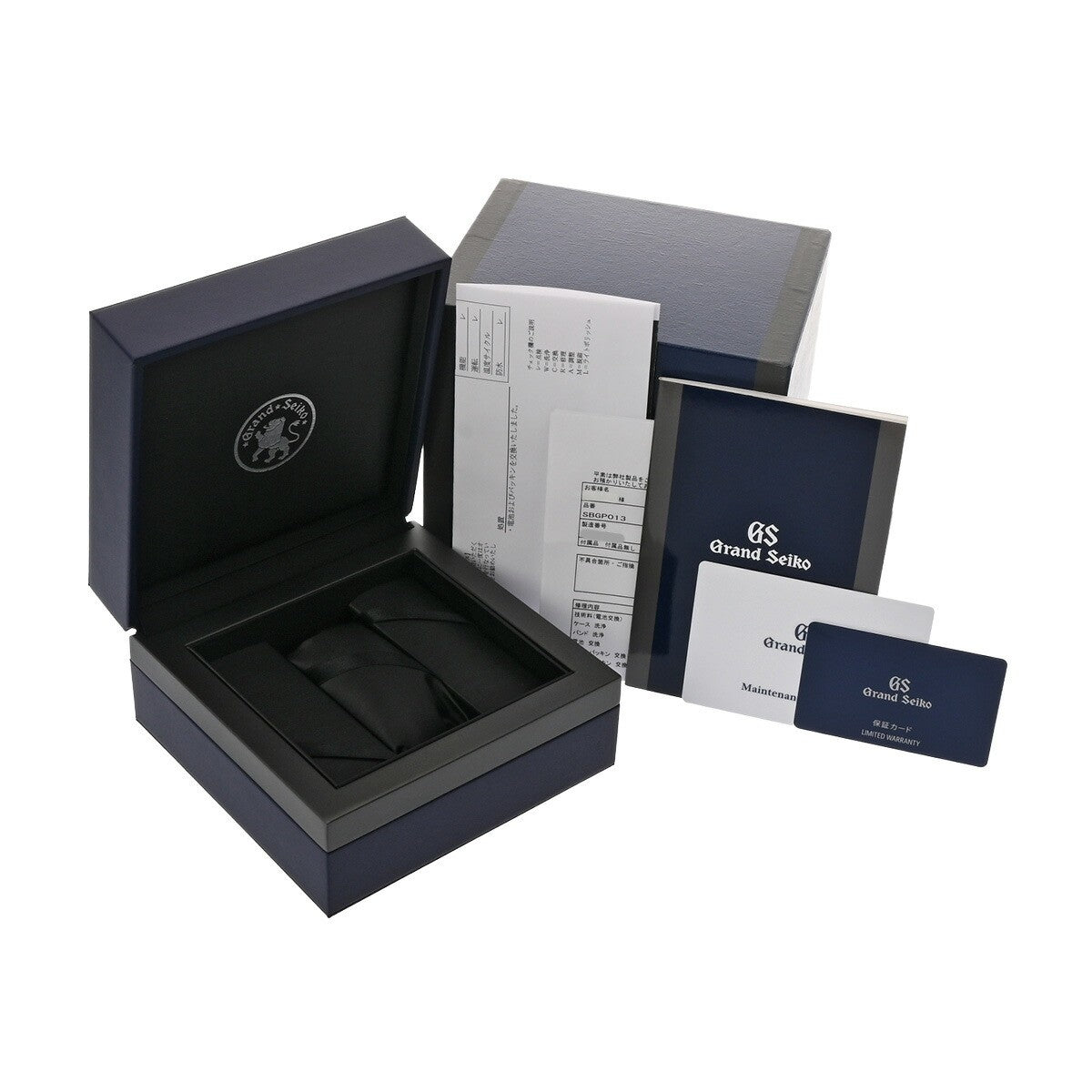 Grand Seiko Heritage Collection 9F Quartz Sbgp013 Navy Men'S Used Watch #71321