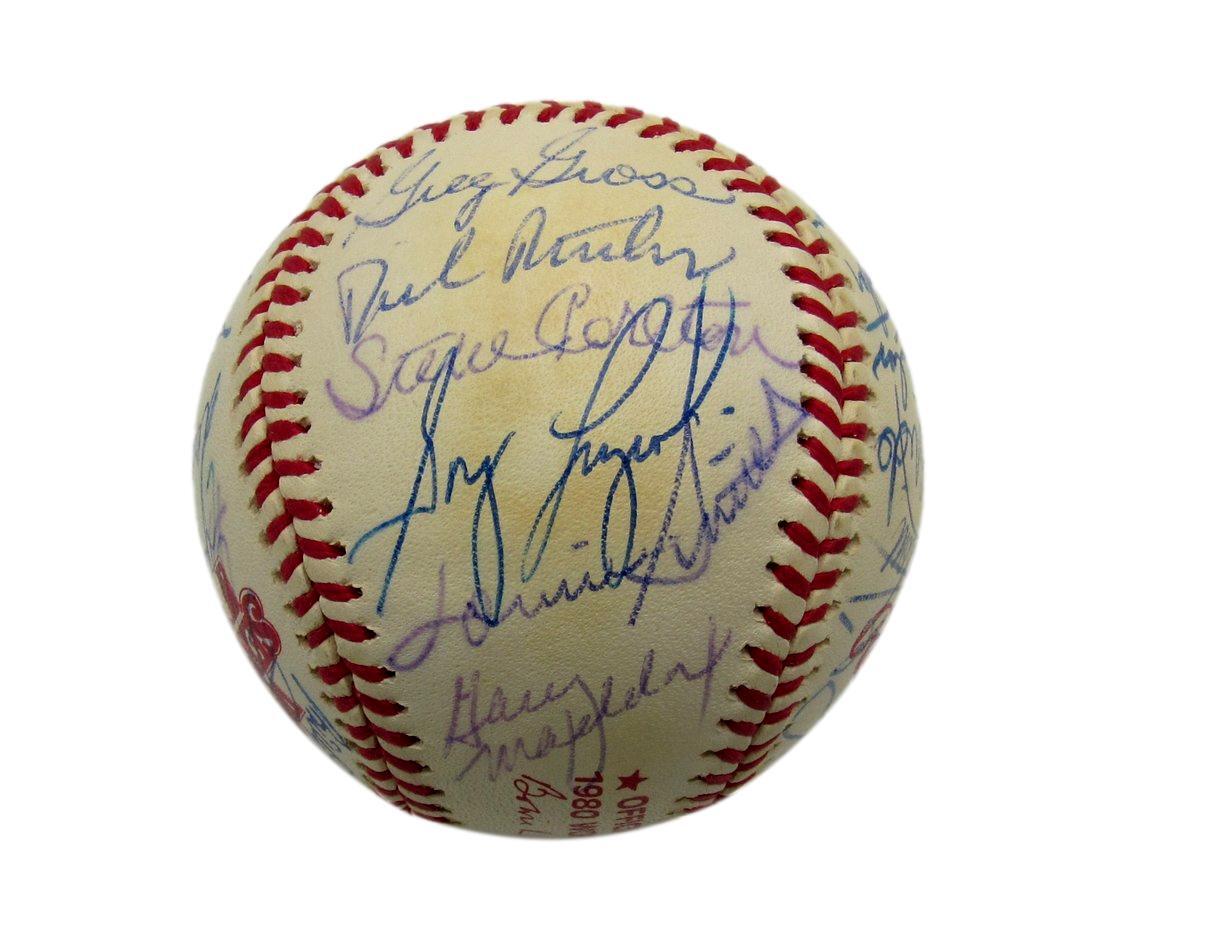 1980 Phillies Team-Signed (31) 1980 World Series