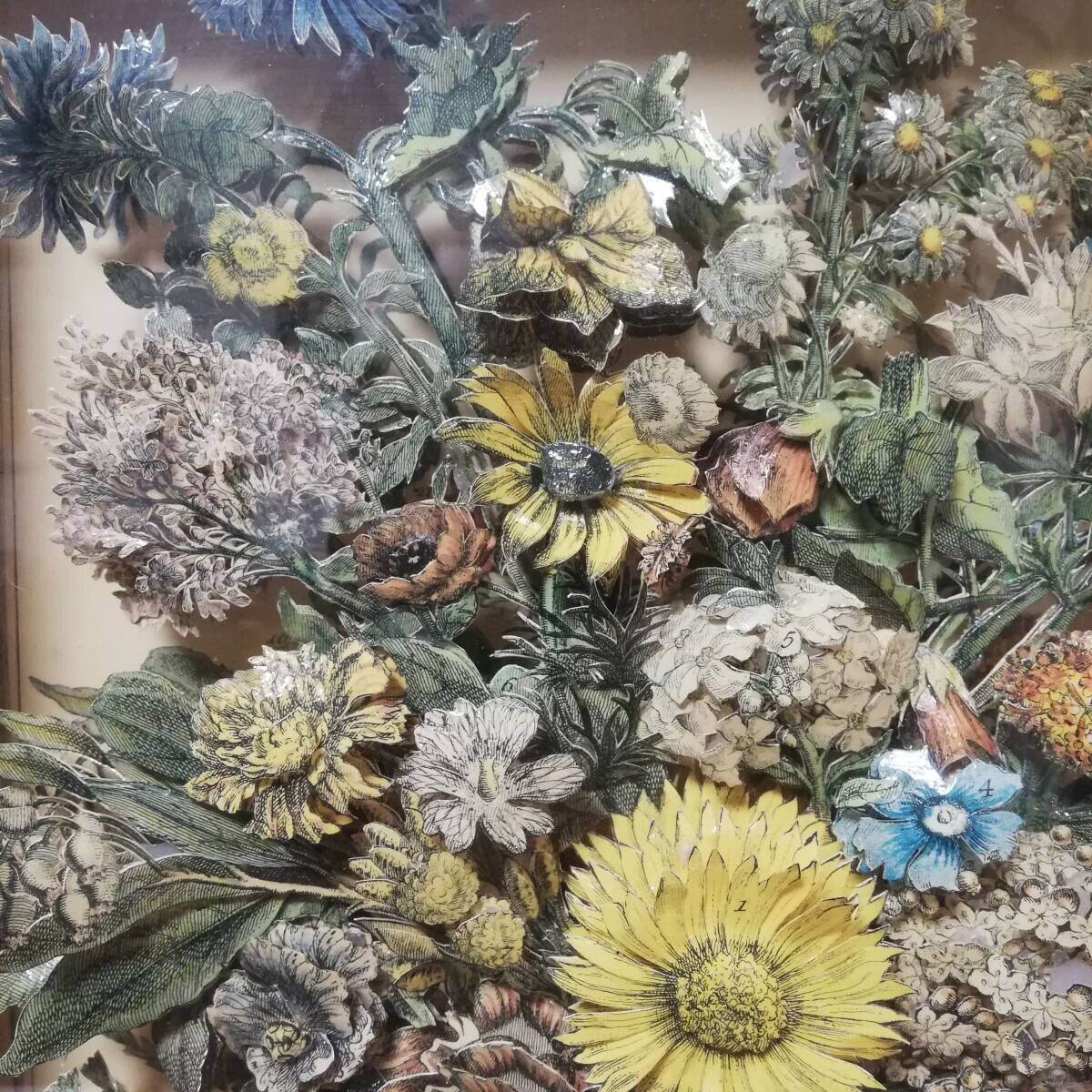 Henry Fletcher "November" Lithograph Rare Flower