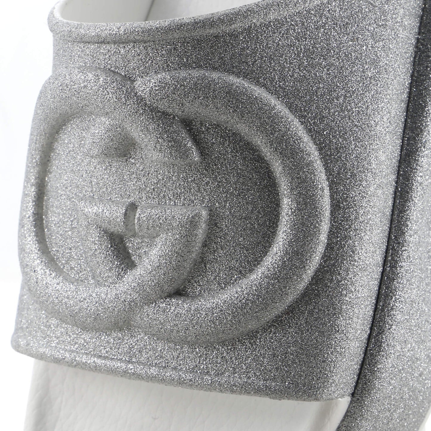 Gucci Interlocking G Platform Slide Sandals Rubber