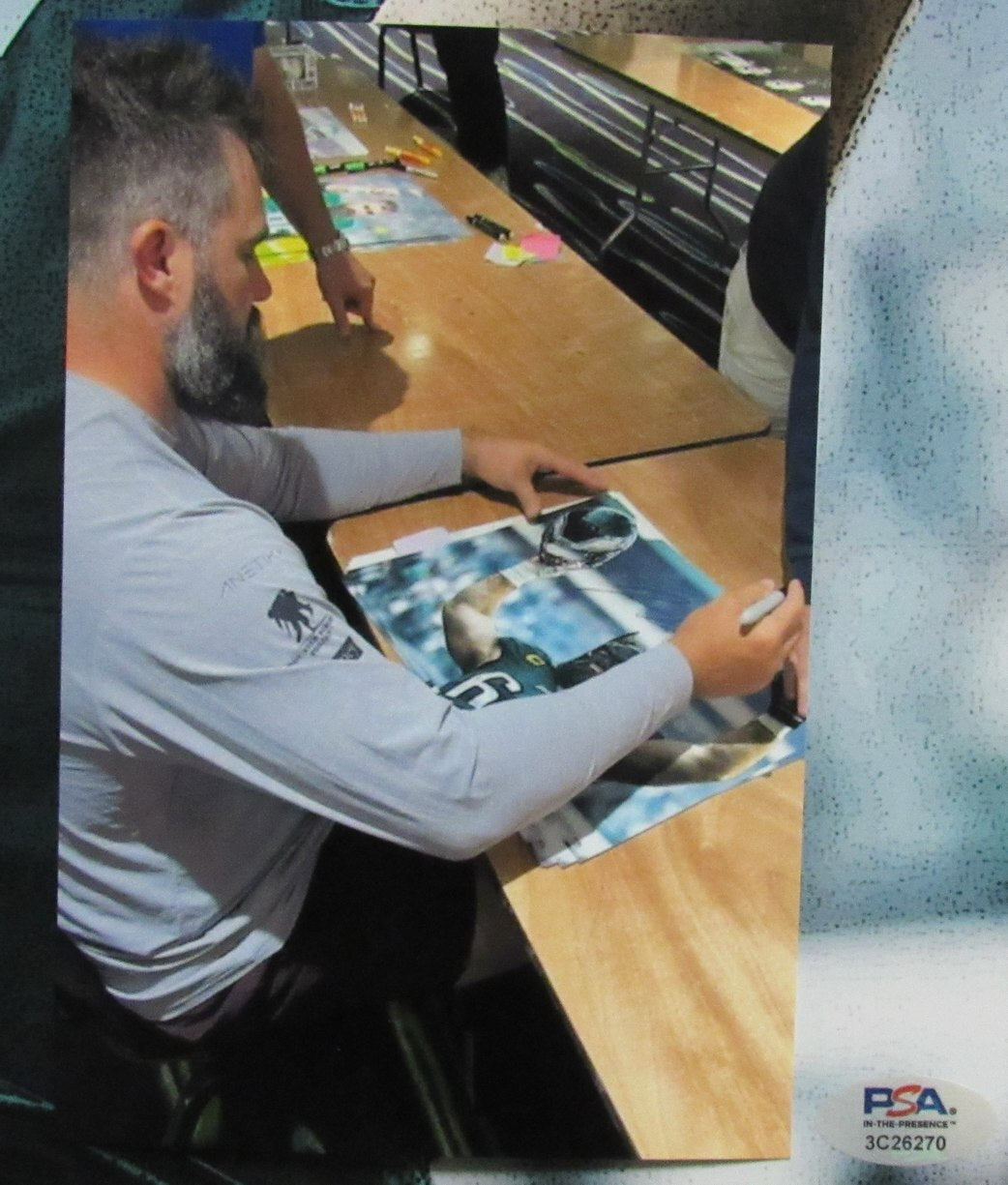 Jason Kelce Philadelphia Eagles Signed/Auto 16X20