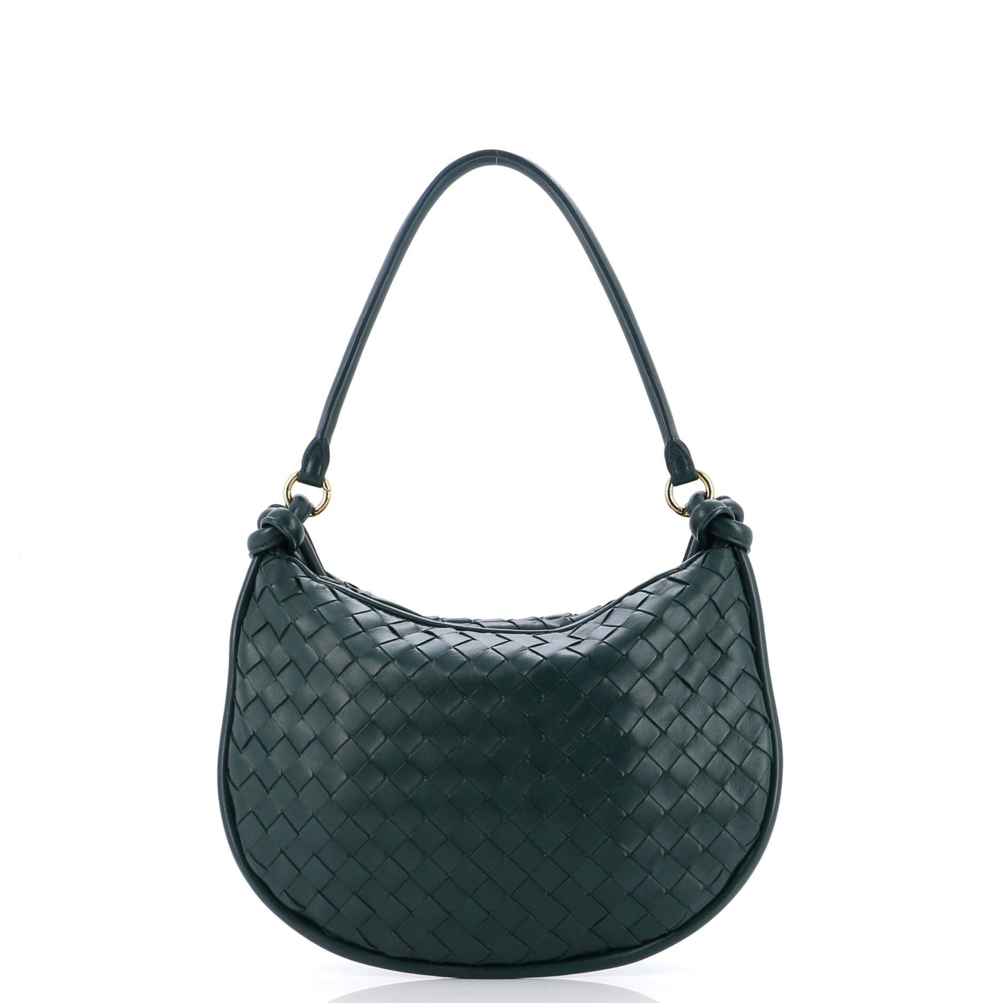 Bottega Veneta Gemelli Shoulder Bag Intrecciato Leather Small