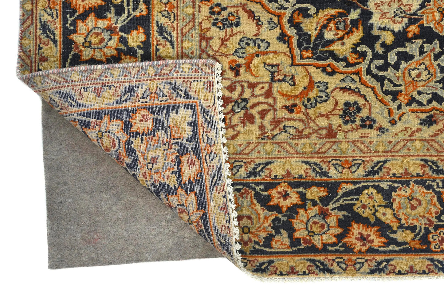 6'5X8'2 Ft Handmade Semi-Antique Oriental Rug
