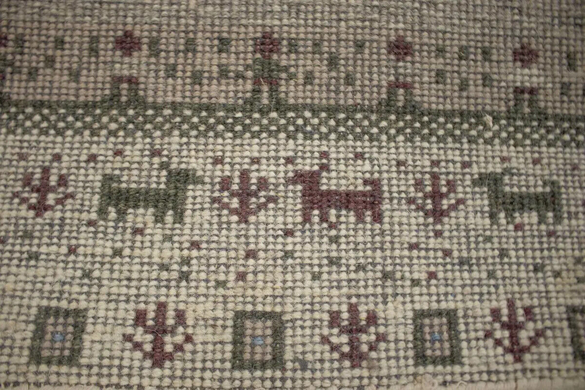 2X3 ft Pair of Hand-Knotted Tribal Plush Gabbeh