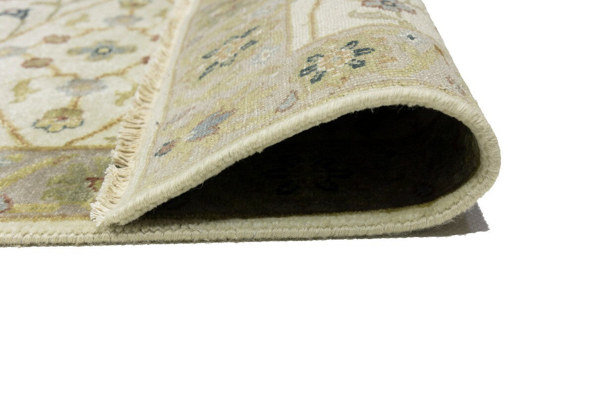 Hand-Knotted Peshawar Chobi Floral Oriental