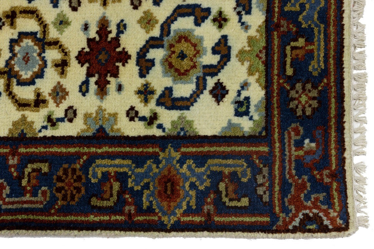 Hand-Knotted Chobi Floral Style Oriental Runner