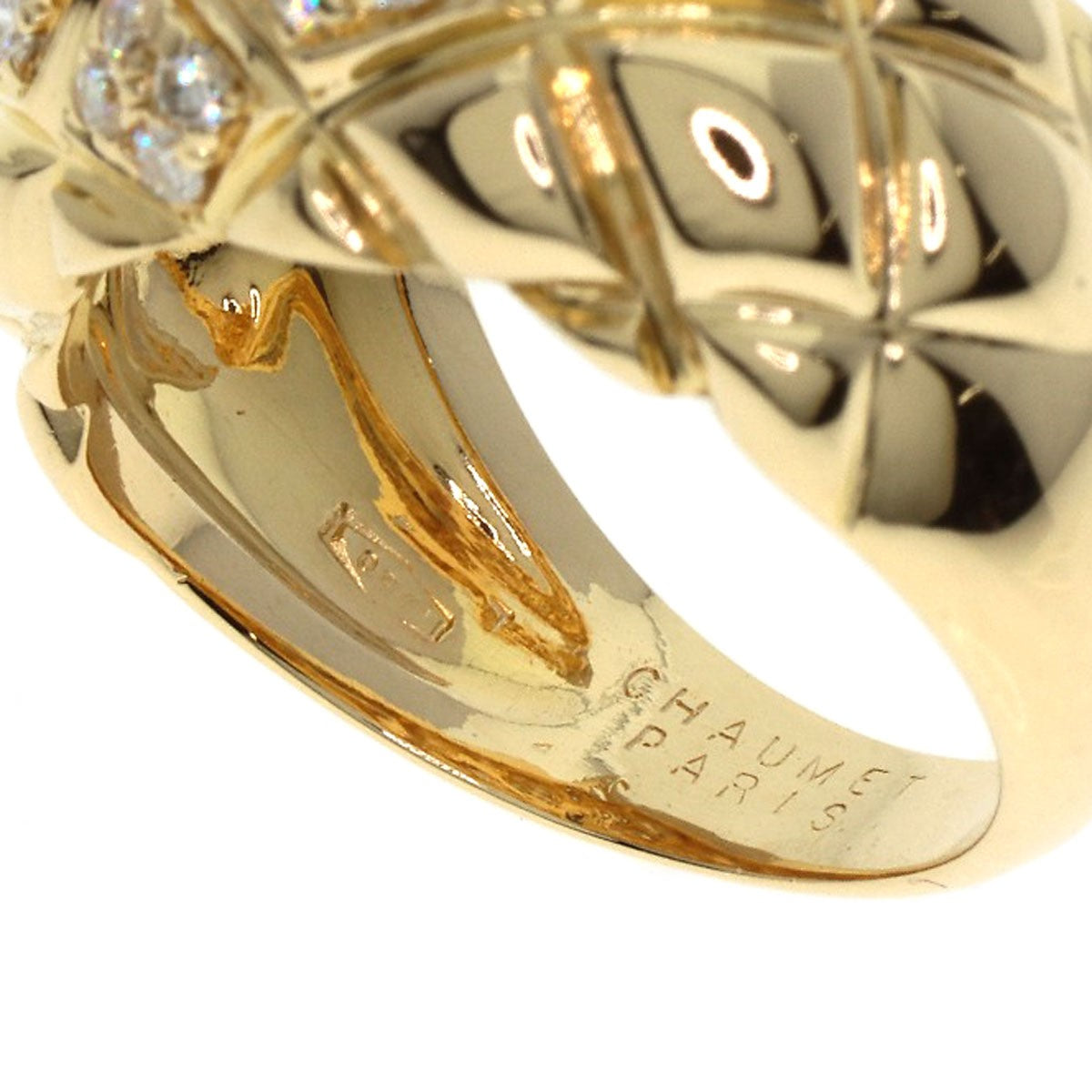 Chaumet Belcordriere Sapphire Diamond Ring K18