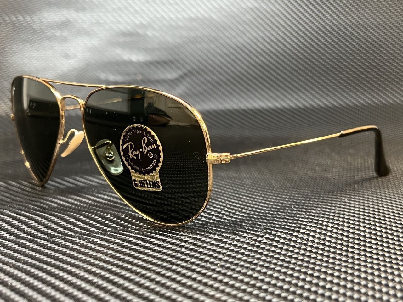 Ray Ban Rb3025 181 Gold Aviator 62 Mm Unisex