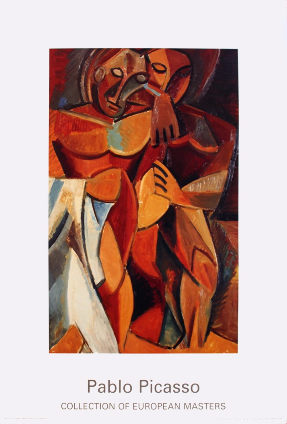 Pablo Picasso L'Amitie " Poster Cubism