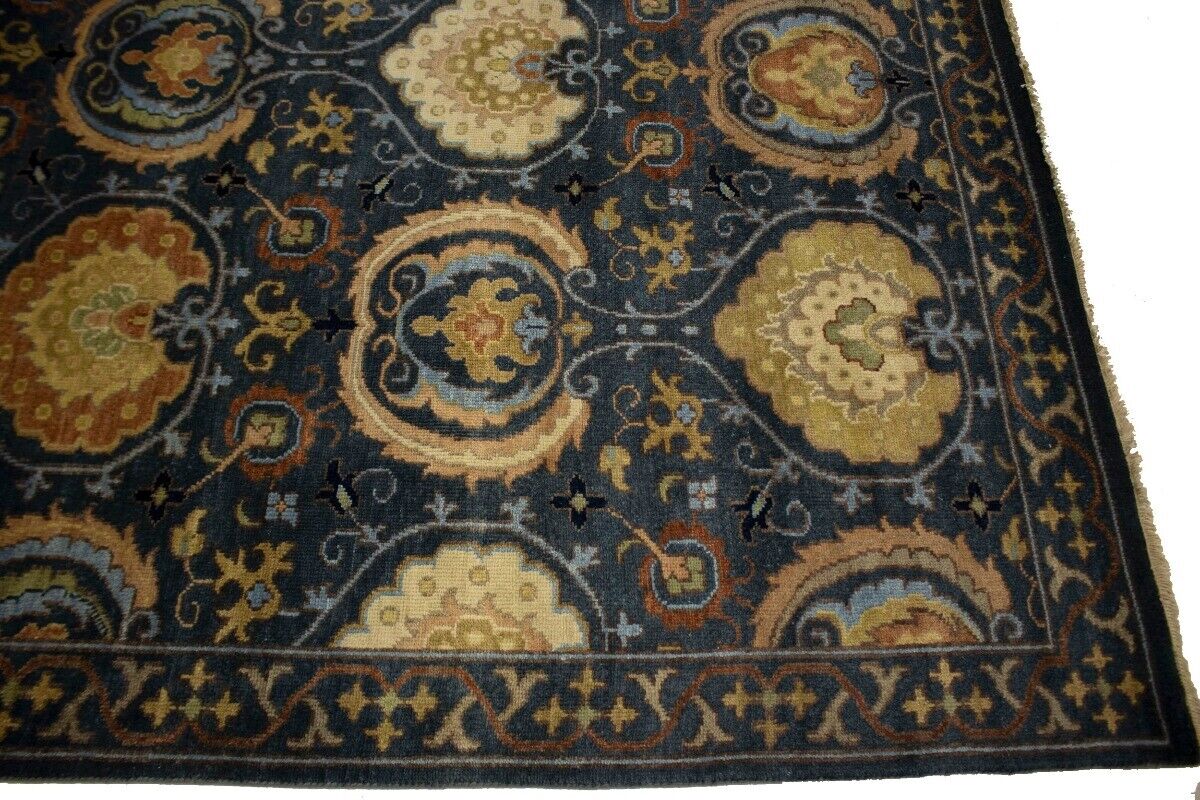 Handmade Osh Chobi Peshawar Oriental Rug Floral