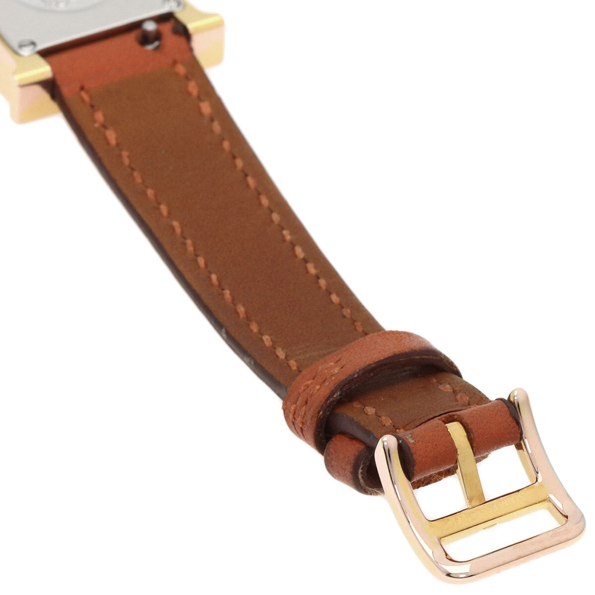 Hermes H Watch Mini Watches Hh1.101 Pgp/Leather