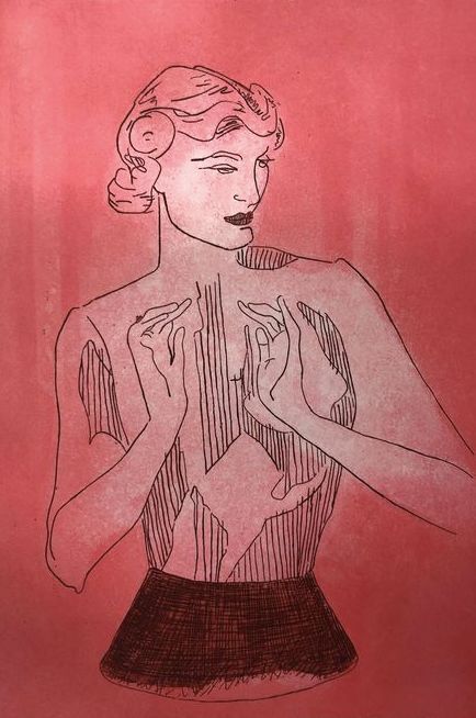 Man Ray Etching Coa Hand Signed Limited Edition