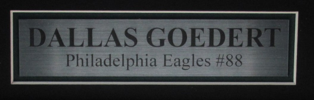 Dallas Goedert Signed Football Jersey