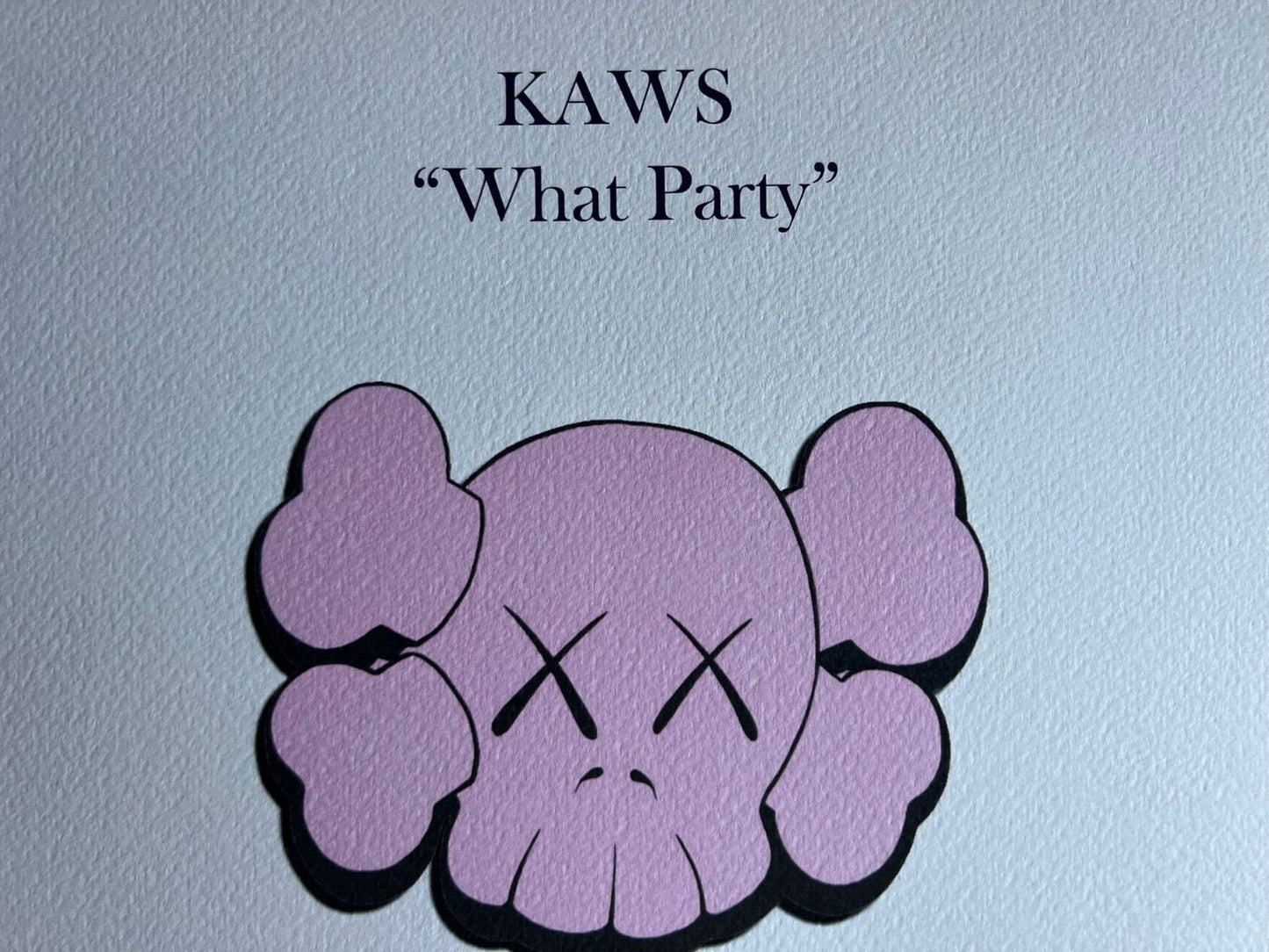Kaws Lithograph Coa Mori Art Museum Limited Edition
