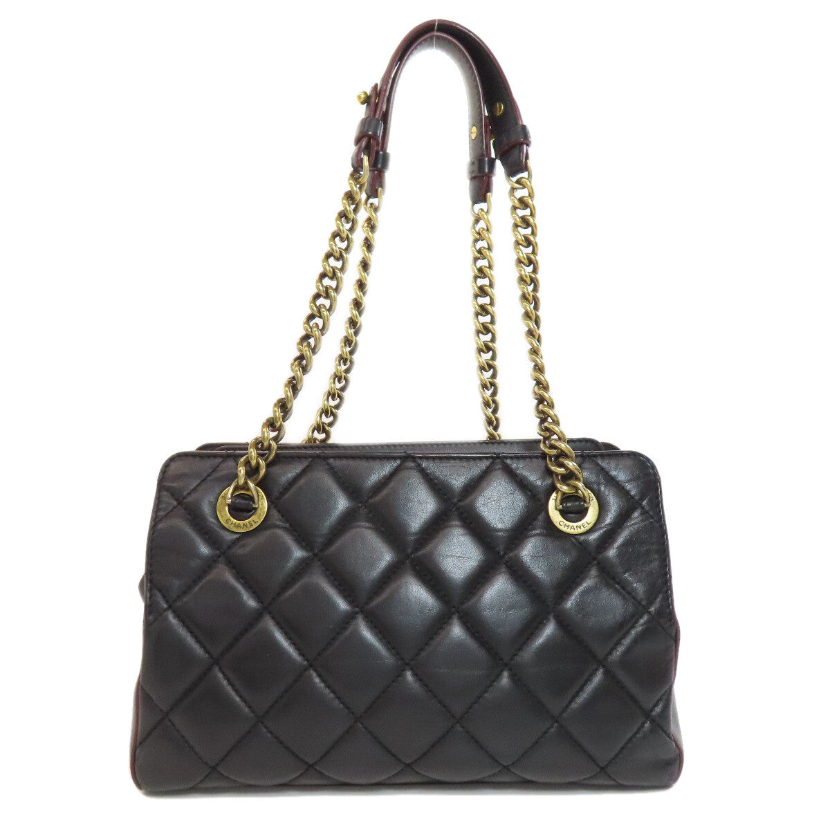 Chanel Shoulder Bag Chain Bag Matelasse Gold
