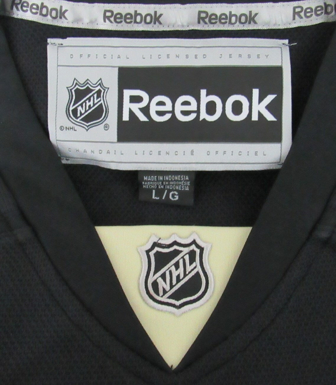 Nick Spaling Signed Penguins Reebok