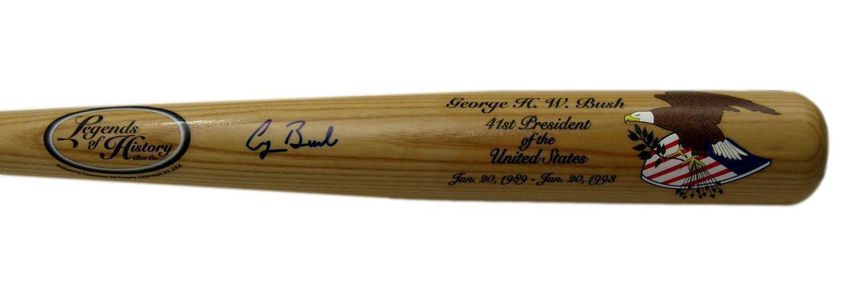 George H.W. Bush Autographed Legends Of History