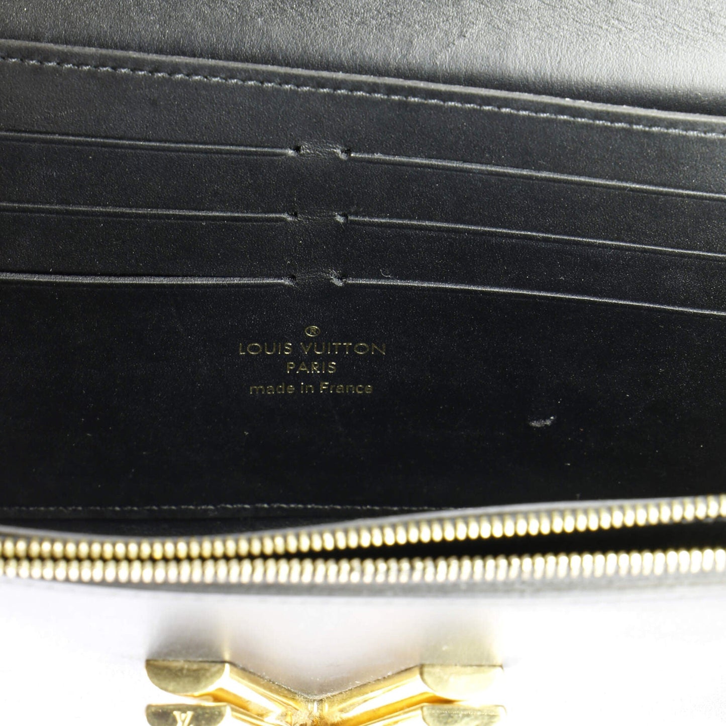 Louis Vuitton Twist Chain Wallet Limited Edition Brogue Reverse Monogram Canvas