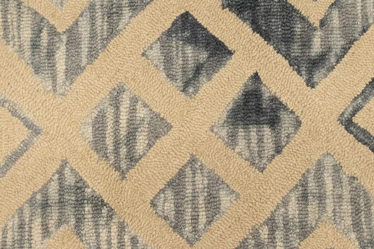 5x8 hand-tufted Modern wool Area rug carpet in