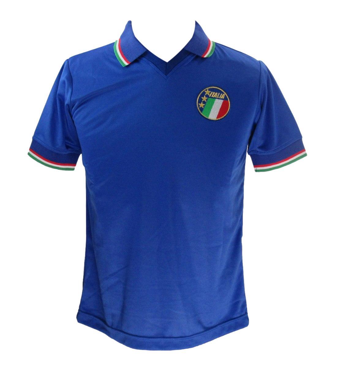 Roberto Baggio Signed Blue Italy Toffs Soccer