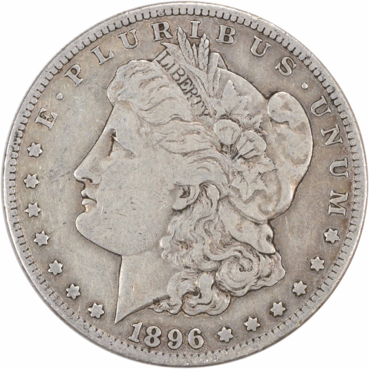 1896-S Morgan Silver Dollar VF Uncertified #208
